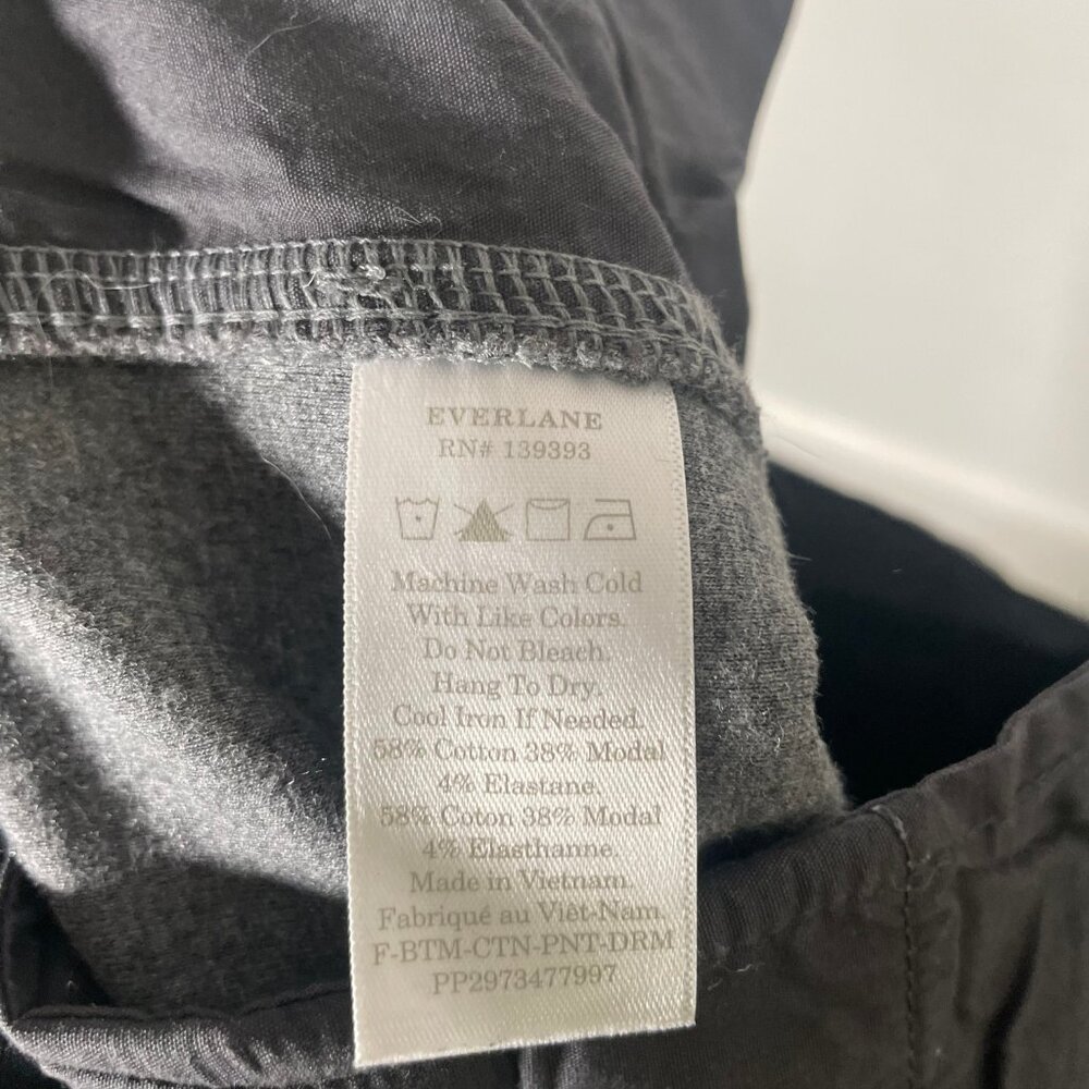 Everlane The Dream Pant In Heathered Charcoal Size Large - Picture 6 of 6